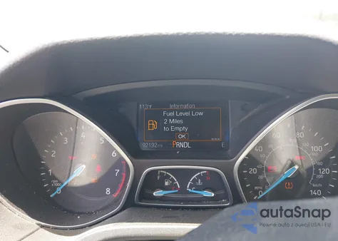 2016 Ford Focus Se z USA, uszkodzony, nr VIN 1FADP3F20GL297762